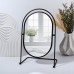 Зеркало настольное «PREMIUM MIRROR», зеркальная поверхность 17,5 × 26,5 см, цвет чёрный