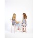 Детский стул Qeeboo Ribbon Baby pink