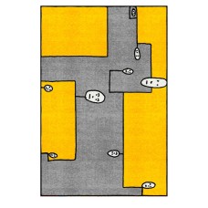 Ковер Qeeboo Dog Yellow