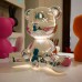Настольная лампа Qeeboo Teddy Boy Silver