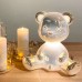 Настольная лампа Qeeboo Teddy Boy Silver