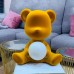 Настольная лампа Qeeboo Teddy Girl Velvet Dark Gold