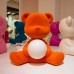 Настольная лампа Qeeboo Teddy Girl Velvet Orange