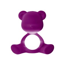 Настольная лампа Qeeboo Teddy Girl Velvet Violet