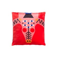 Подушка Qeeboo Oggian Crocopink