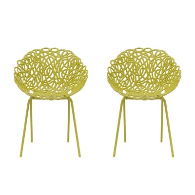 Стул Qeeboo Bacana Mustard - Set of 2