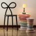 Стул Qeeboo Ribbon black - Set of 2