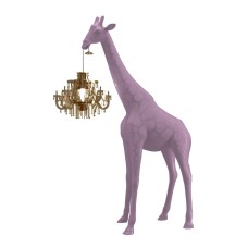 Торшер Qeeboo Giraffe In Love XS Dusty Rose