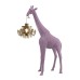 Торшер Qeeboo Giraffe In Love XS Dusty Rose