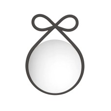 Зеркало Qeeboo Ribbon Black