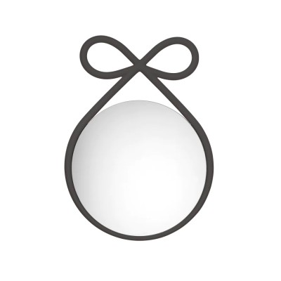 Зеркало Qeeboo Ribbon Black
