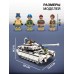 Конструктор Миротворцы «Боевой танк», 4 минифигуры, 430 деталей