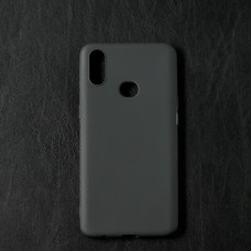 Чехол Qumann, для Samsung (A107) Galaxy A10s, силиконовый, матовый, черный