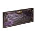 Клавиатура Qumo Fallen 2 K56, мембранная, игровая, проводная, 114 клавиш, USB, черная