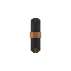 Настенные фонари Quoizel QZ-CHASM-L-BKW