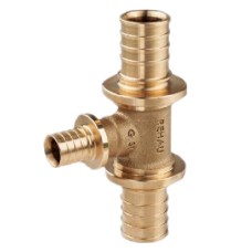 Тройник REHAU с уменьшенным боковым проходом 20-16-20 RX+, бронза