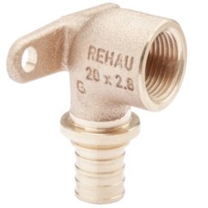 Угольник REHAU настенный ВР 16-1/2" RX, бронза