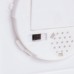 Фигурка светящаяся RISALUX «Чёрный кот», LED-ночник, 3×ААА, белый, 14×14×30.5см