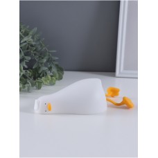 Фигурка светящаяся RISALUX «Спящая утка», 2 Вт, LED-ночник антистресс, RGB, USB, 10×10×21 см