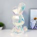 Фигурка светящаяся RISALUX «Заяц», LED-ночник, USB, 21×21×43 см