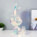Фигурка светящаяся RISALUX «Заяц», LED-ночник, USB, 21×21×43 см