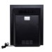 Электроочаг Fobos Lux Black, 1500 Вт, 2 режима обогрева, муляж сгоревших дров