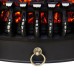 Электроочаг Fobos Lux Black, 1500 Вт, 2 режима обогрева, муляж сгоревших дров