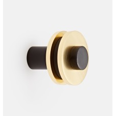 Ручка-кнопка Rejuvenation Elroy d.3.2 Aged Brass and Oil-rubbed Bronze