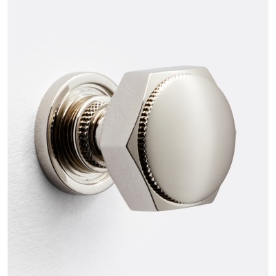 Ручка-кнопка Rejuvenation Hassalo d.3.2 Polished Nickel