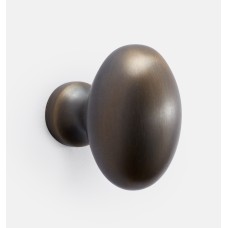 Ручка-кнопка Rejuvenation Medium Oval d.3.2 Brushed Antique