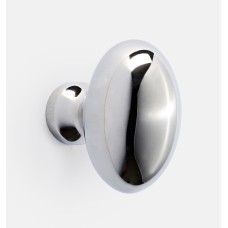Ручка-кнопка Rejuvenation Medium Oval d.3.2 Polished Chrome