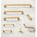Ручка-кнопка Rejuvenation Mission Pyramid 2.9 Unlacquered Brass