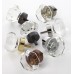 Ручка-кнопка Rejuvenation Octagon Glass d.3.2 Oil-Rubbed Bronze