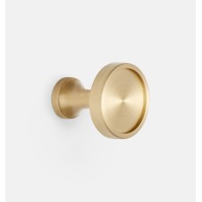 Ручка-кнопка Rejuvenation Perles d.2.5 Brushed Satin Brass