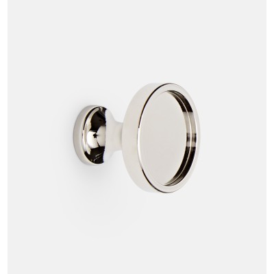 Ручка-кнопка Rejuvenation Perles d.2.5 Polished Nickel