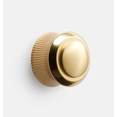 Ручка-кнопка Rejuvenation Rigdon d.2.5 Aged Brass