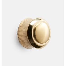Ручка-кнопка Rejuvenation Rigdon d.2.5 Unlacquered Brass