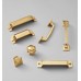 Ручка-скоба Rejuvenation Arched Mission L.15.2 Unlacquered Brass