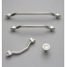 Ручка-скоба Rejuvenation Winfield L.10.2 Polished Nickel