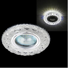 Встраиваемый светильник Reluce 51609-9.0-001MN MR16+LED3W WH