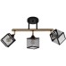 Спот Reluce 01591-3.3-03B BK+FGD+WOOD