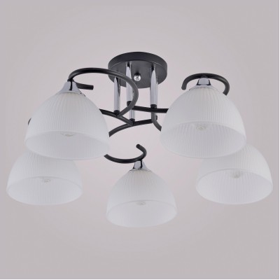 Люстра на штанге 01635-0.3-05 BK+CR