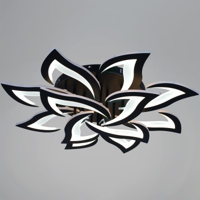 Люстра на штанге  30150-0-3-8+4 BK