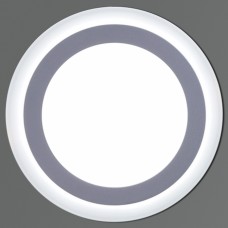 Накладной светильник 70518-9.0-001TM LED18+6W WH/DL+DL