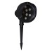 Наземный низкий светильник 09401-0.7-001U LED9W BK+WW