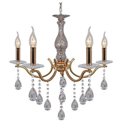 Подвесная люстра 03813-0-4-05 GD+FGD