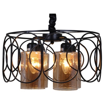 Подвесная люстра 03883-0.4-04 BK