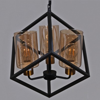 Подвесная люстра 03990-0.9-03 BK