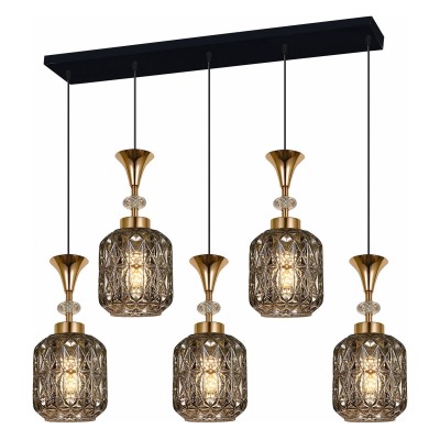 Подвесной светильник 02003-0-9-05L SMOKE