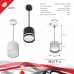 Подвесной светильник 53002 53002-0.9-001LD GX53 WT